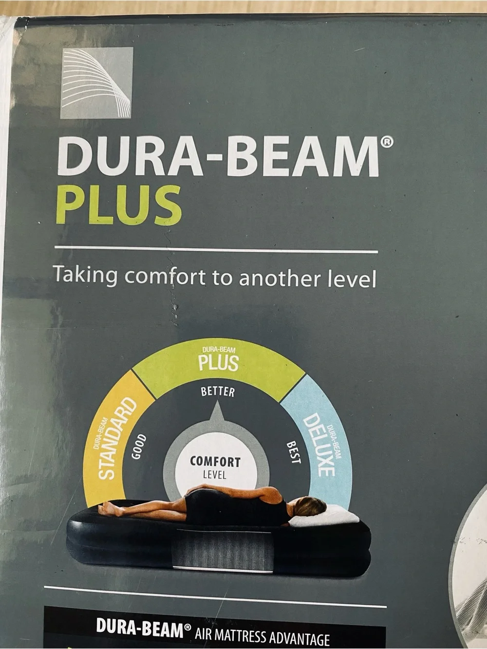 INTEX Dura-Beam Plus Inflatable Air Mattress - Black
